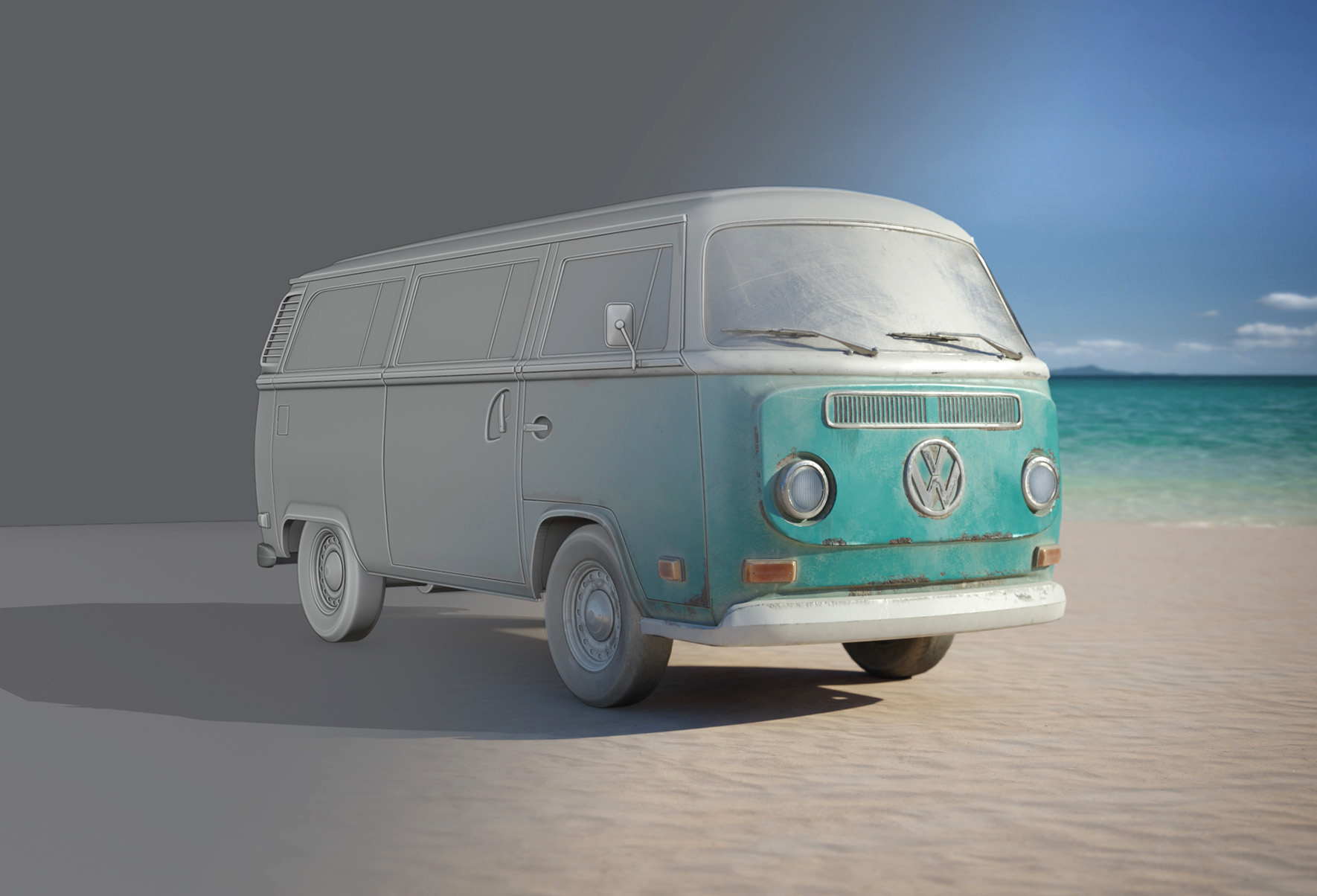 VW Van - T2 (Kombi)