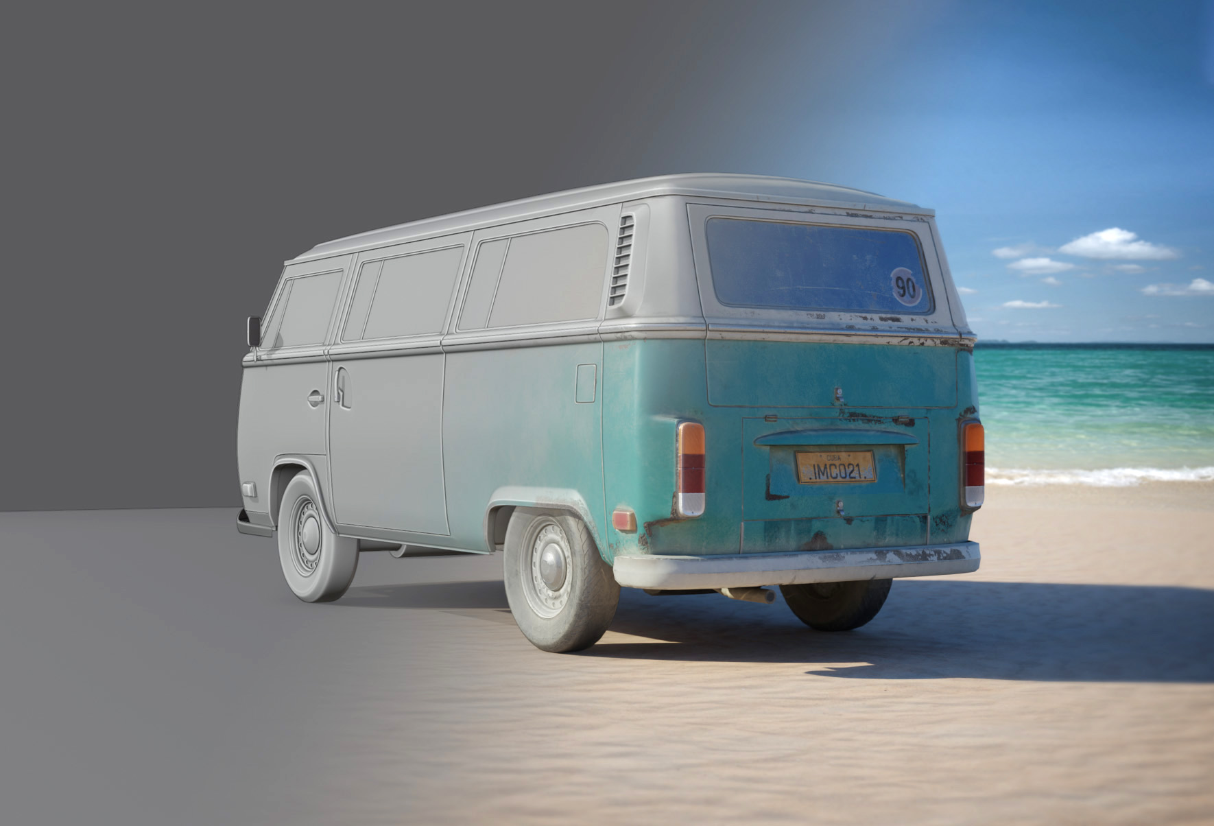 VW Van - T2 (Kombi)